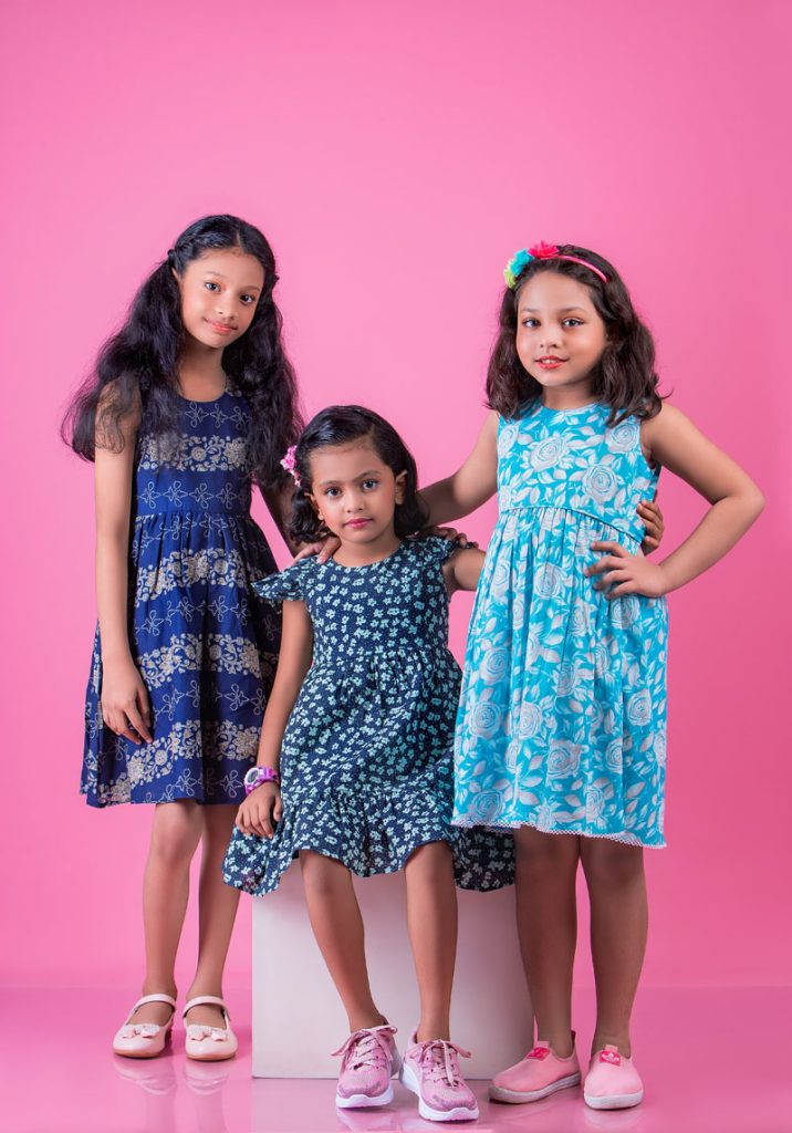 Kids enjoying Lilymax clothing in Sri Lanka.