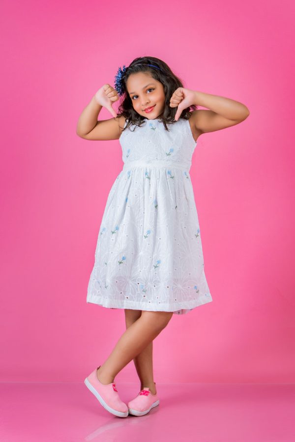 White Princess Frocks